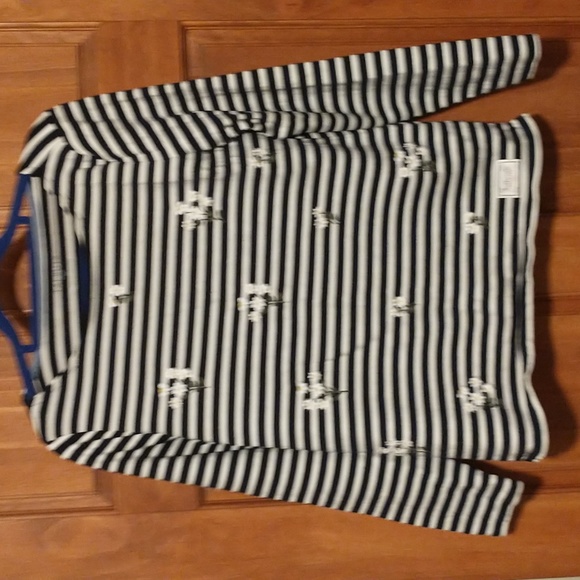 J. Crew woman's size SP cotton authentic top with embroidered daisies - Picture 10 of 10